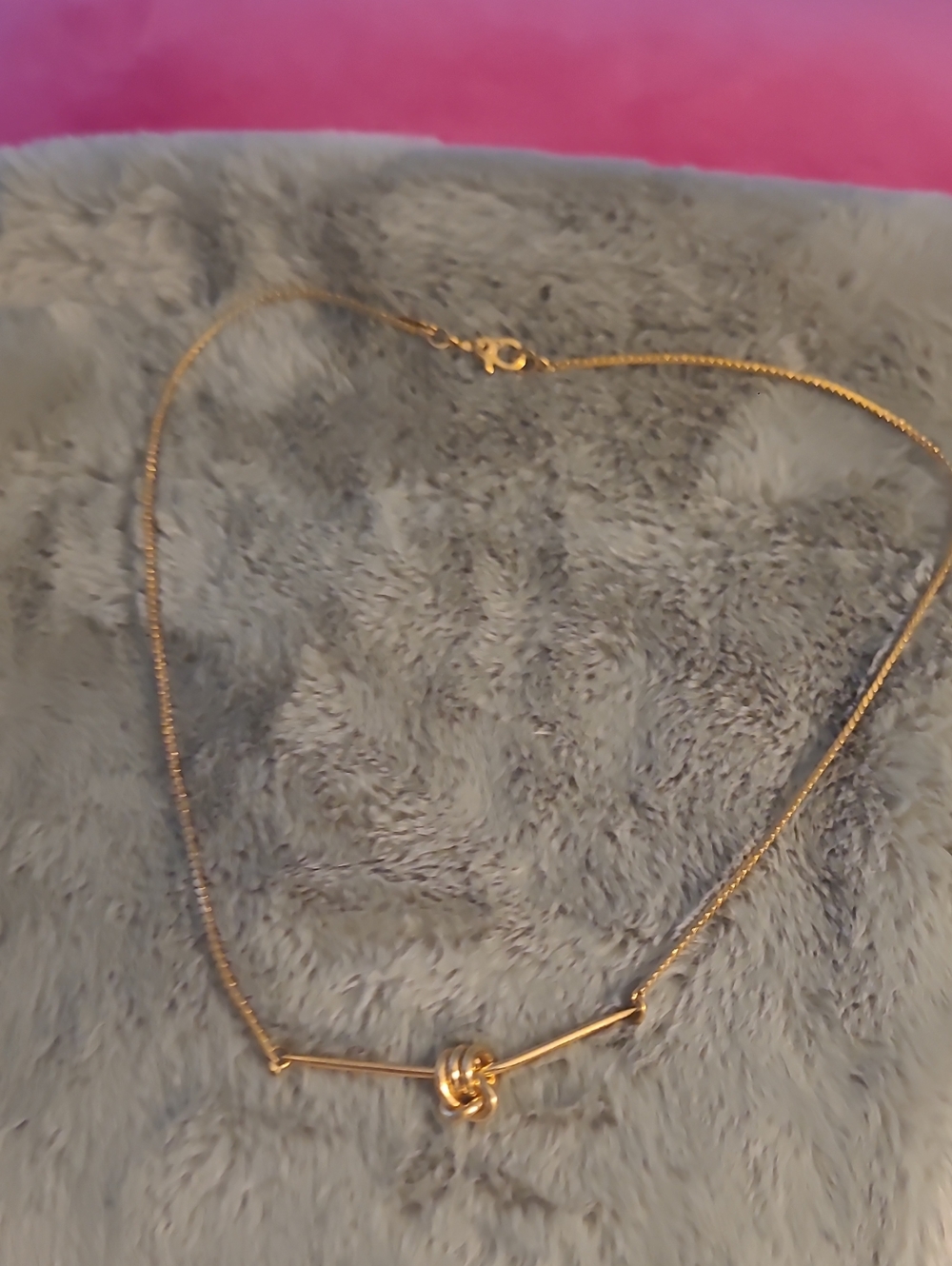 Monet Single Love Note Necklace